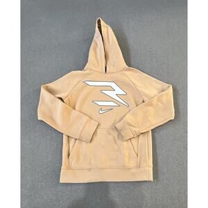 Nike 3 Brand Med Youth Tan Hoodie